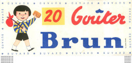 BUVARD GOUTERS BRUN - Koek & Snoep