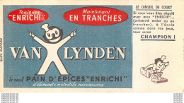 BUVARD  PAIN D'EPICES VAN LYNDEN - Gingerbread