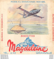 BUVARD BISCOTTES MAGDELEINE  GRANVILLE - Zwieback