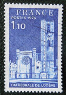 1902 France 1976 Oblitéré Cathédrale De Lodève - Oblitérés