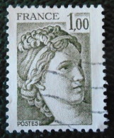 2057 France 1979 Oblitéré Sabine D’après David 1,00 Olive - Oblitérés