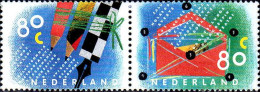 Pays-Bas Poste N** Yv:1452/1453 Lettre & Correspondance Personnelle - Neufs