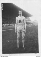 PHOTO PARIS J.O.  De 1924 PETTERSON SUEDE  3em AU 110m HAIES  JEUX OLYMPIQUES 1924 PHOTO ORIGINALE 18X13CM - Olympische Spiele