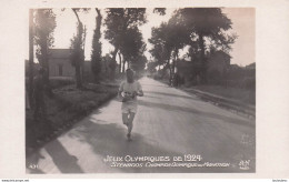 PARIS JO De 1924 STENROOS CHAMPION DU MARATHON JEUX OLYMPIQUES Olympic Games 1924 - Juegos Olímpicos