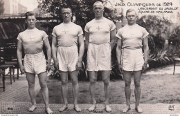 PARIS JO De 1924 EQUIPE DE FINLANDE LANCEMENT DU JAVELOT  JEUX OLYMPIQUES Olympic Games 1924 - Olympische Spiele