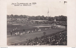 PARIS JO De 1924 DEPART DU MARATHON  JEUX OLYMPIQUES Olympic Games 1924 - Juegos Olímpicos