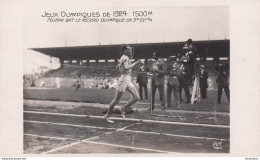 PARIS JO De 1924 NURMI BAT LE RECORD OLYMPIQUE DU 1500m JEUX OLYMPIQUES Olympic Games 1924 - Olympische Spiele