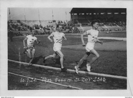 PHOTO DE PRESSE PARIS J.O.  1924 LE 5000 M  AVEC NURMI ET RITOLA  JEUX OLYMPIQUES 1924 PHOTO 18X13CM R2 - Juegos Olímpicos