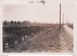 PHOTO DE PRESSE PARIS J.O.  1924 LE CROSS COUNTRY PLUSIEURS NOMS AU VERSO  JEUX OLYMPIQUES 1924 PHOTO 18X13CM R3 - Olympische Spiele