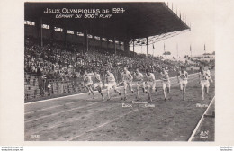 PARIS JO De 1924 DEPART DU 800 METRES PLAT  JEUX OLYMPIQUES Olympic Games 1924 R1 - Olympic Games