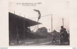 PARIS JO De 1924 PICKARD SAUT A LA PERCHE  JEUX OLYMPIQUES Olympic Games 1924 - Olympic Games