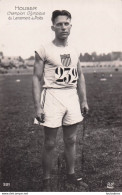 PARIS JO De 1924 HOUSER CHAMPION OLYMPIQUE DU LANCEMENT DU POIDS JEUX OLYMPIQUES Olympic Games 1924 - Olympic Games