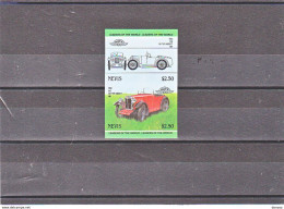 NEVIS  1985 VOITURES III MG MIDGET Yvert 262-263 NEUF** MNH Non Dentelé Imperforated - St.Kitts Und Nevis ( 1983-...)