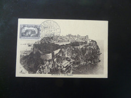 Carte Maximum Card Rocher De Monaco 1938 - Maximum Cards