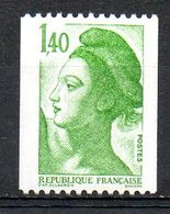 FRANCE. N°2191 De 1982. 1f. 40 Vert. - 1982-1990 Liberté De Gandon