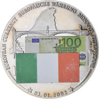 Irlande, Médaille, Monnaie Européenne, Billet De 100 Euro, Politics, 2002 - Sonstige & Ohne Zuordnung