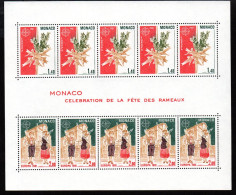 Monaco , Bloc N° 19 Célébration De La Fête Des Rameaux  ** - Blocks & Sheetlets