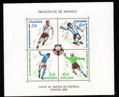 Bloc N° 21 Coupe Du Monde De Football Madrid - Blocks & Sheetlets