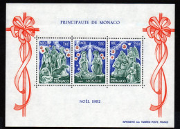 Monaco , Bloc N° 23 Noël 1982 ** - Blocks & Sheetlets