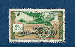 AEF - Poste Aérienne - Variété - YT N° 15 A - Oblitéré - Surcharge Renversée - 1940 1941 - Used Stamps