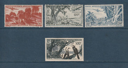 AEF - Poste Aérienne - YT N° 50 à 53 ** -  Neuf Sans Charnière - 1947 / 1952 - Unused Stamps