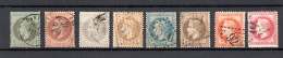 France 1862 Old Set Napoleon Stamps (Michel 24/31) Used - 1863-1870 Napoléon III Con Laureles