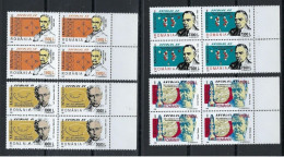 ● ROMANIA 1999 ֍ 20° Secolo ● Personaggi ● N. 4557 / 60 ** X 4 ● Serie Completa ● N. 626 ● - Unused Stamps