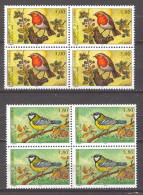 Andorra-Franc 1996. Naturaleza Y=470-71 E=491-92 (**) B - Pájaros Cantores (Passeri)
