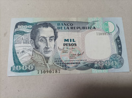 Billete Colombia 1000 Pesos Oro, Año 1995, UNC - Colombia