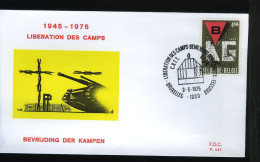 1768 - FDC - Bevrijding - Stempel: Bruxelles - Brussel - 1971-1980