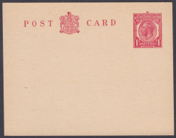 GB Great Britain 1930's Mint King George V, One Penny Postcard, Post Card, Postal Stationery - Lettres & Documents