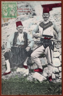 MONTENEGRO, ALBANIAN NATIONAL COSTUME, GRUZ Near DUBROVNIK-RAGUSA, PICTURE POSTCARD 1920 RARE!!!!!!!!!!!!!! - Montenegro