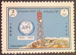 Afghanistan 1989 Télécommunications Yvert 1461 * MH - Afghanistan