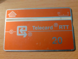 CARTE BELGACOM RTT 20 UNITES - Cartes GSM, Recharges & Prépayées