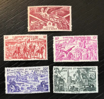 Lot De 5 Timbres Neufs** Poste Aérienne Saint Pierre Et Miquelon 1946 À 2008 Yt N° 11,12,13,15,17 - Ongebruikt