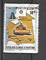 TIMBRE OBLITERE DE MAURITANIE  DE  1978 N° MICHEL B 602 - Mauritania (1960-...)