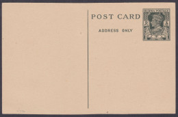 British Burma Mint 9 Pies King George VI Postcard, Post Card, Postal Stationery - Birmania (...-1947)