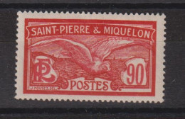 Saint Pierre Et Miquelon 1930 Série Courante 129, 1 Val * Charnière MH - Neufs