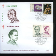1785/88 - FDC Campo - Moyson - Snellaert - Braille - St.-Dimfna - Stempel: Elouges - 1971-1980