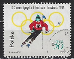 Poland 1964  Winterspiele, Innsbruck (o) Mi.1458 - Gebraucht