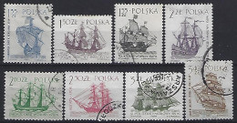 Poland 1964  Segelschiffe (o) Mi.1465-1472 - Gebraucht