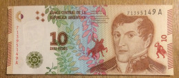 ARGENTINA 10 Pesos UNC - Argentine