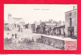 F-85-Talmont-02Ph86  La Rue Principale, Cpa Précurseur - Talmont Saint Hilaire