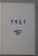 Petit Calendrier Poche 1961  Montceau Les Mines Saone Et Loire - Klein Formaat: 1961-70