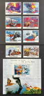 MOZAMBIQUE 2010 - NEUF**/MNH - LUXE - Série Complète Mi 4105/4112 + BL 379 - OIL DISASTER GULF MEXICO BIRDS POLLUTION - Protection De L'environnement & Climat