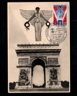 CARTE MAXIMUM 1968 50 ANS ARMISTICE 1918 - 1960-1969