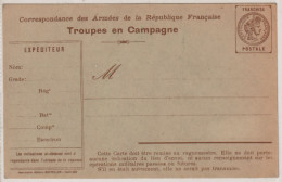 Carte FM Neuve - Troupes En Campagne - 1914 - Storia Postale