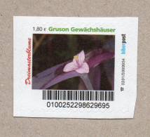 X05] BRD - Privatpost - Bieberpost - Gruson Gewächshäuser - Dreimastenblume (Tradescantia) - Privatpost