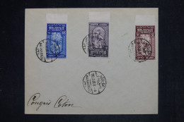 EGYPTE - Oblitération Temporaire Sur Timbres Du Congrès International Du Coton En 1938 Sur Enveloppe - L 153763 - Cartas & Documentos