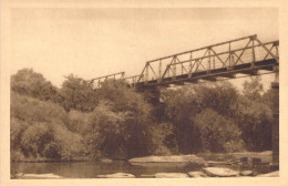 CPA AFRIQUE / BENIN "Ouémé, Pont Sur La Route" - Benin